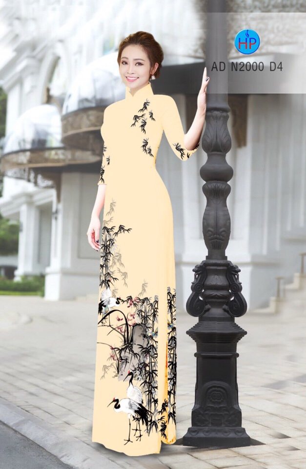 Vải áo dài tre trúc AD N2000 - Ảnh 17