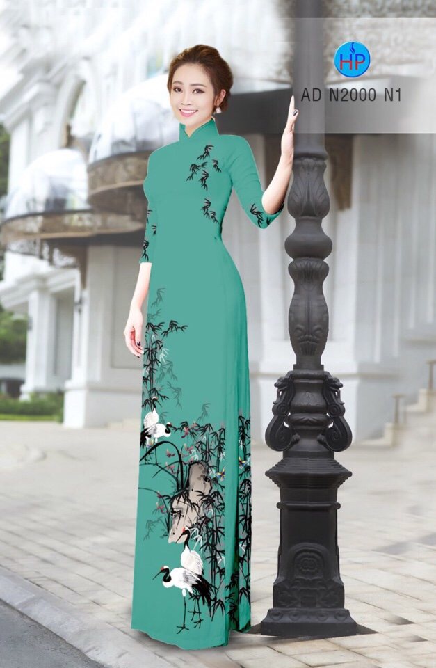 Vải áo dài tre trúc AD N2000 - Ảnh 15