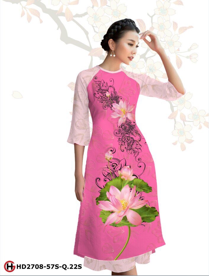 Vải áo dài cách tân HD2708 - Ảnh 12