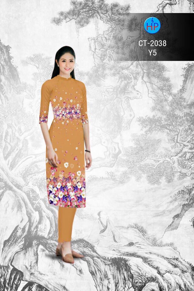 Vải áo dài cách tân DLAD-2038 - Ảnh 18