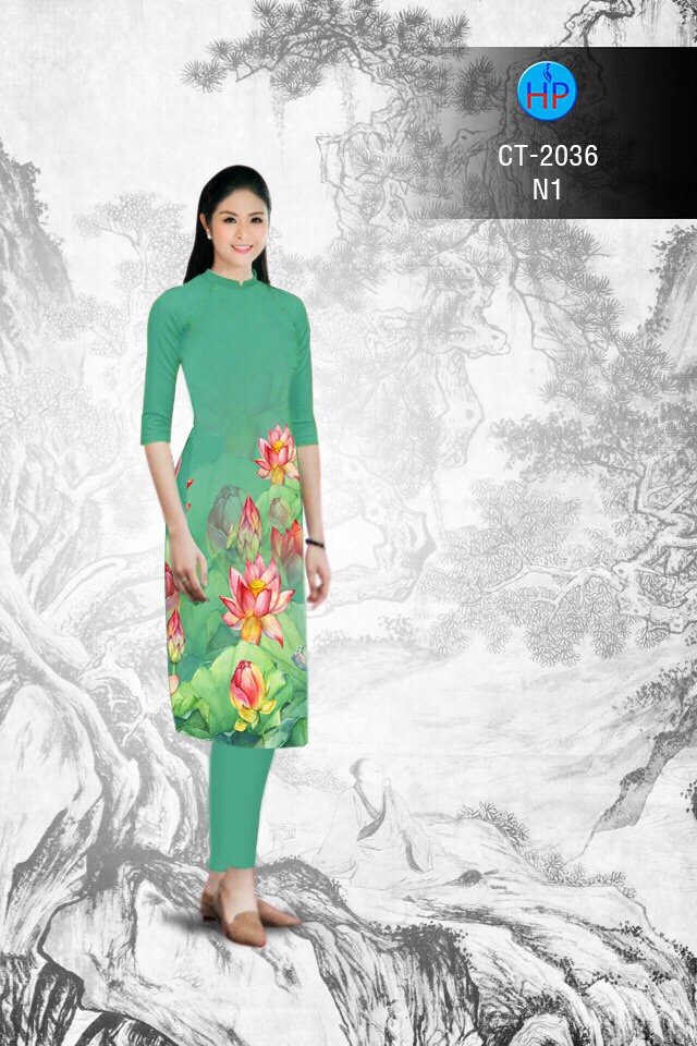 Vải áo dài cách tân CT-2036 - Ảnh 19