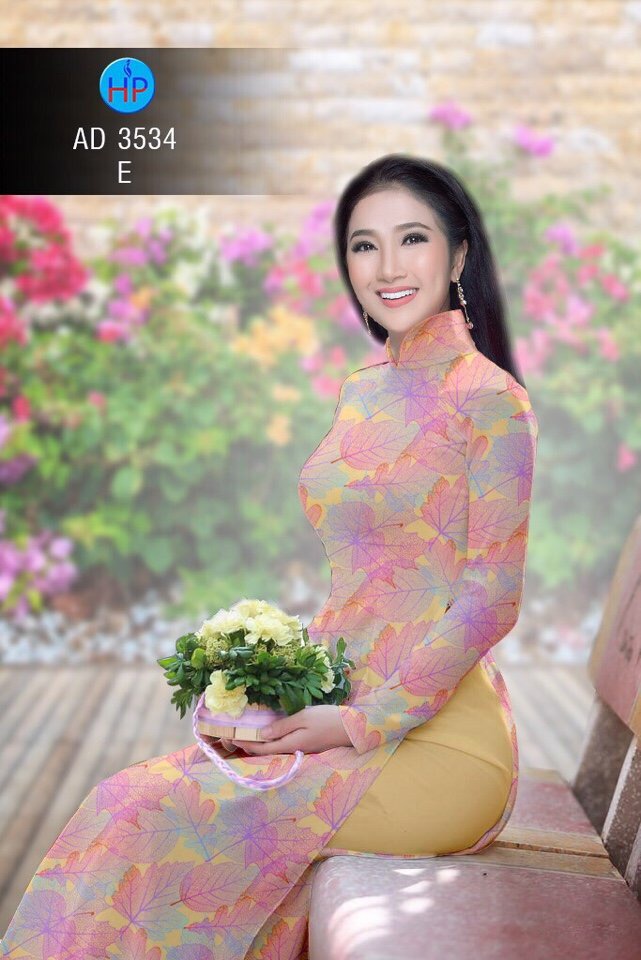 Vải áo dài chiếc lá AD 3534 - Ảnh 19