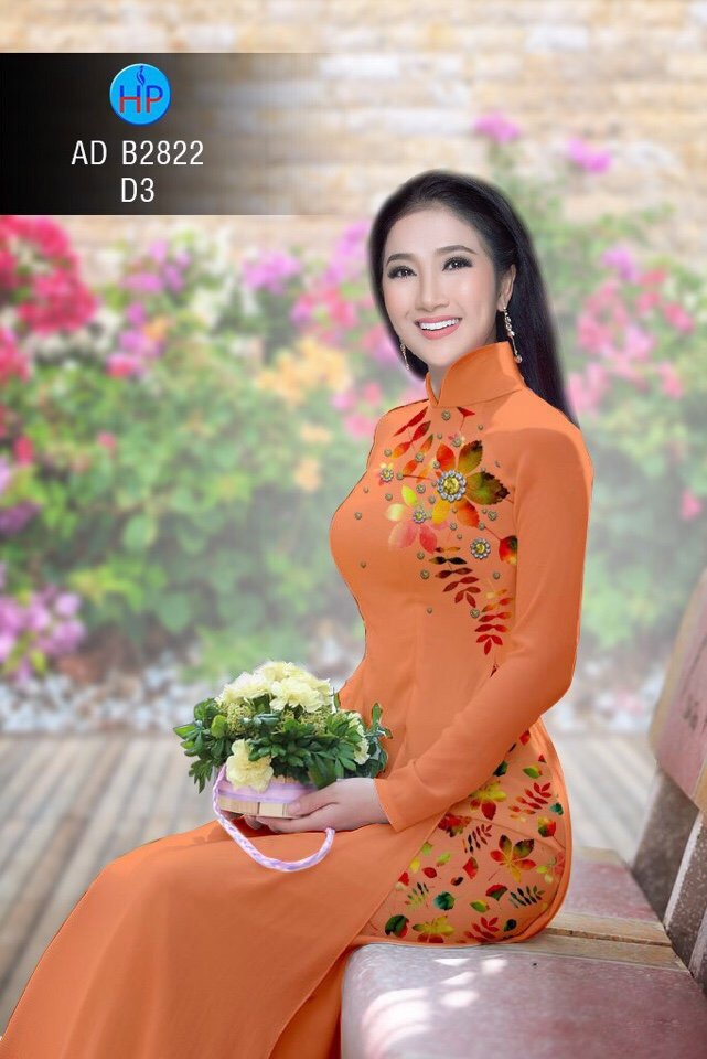 Vải áo dài chiếc lá AD B2822 - Ảnh 20