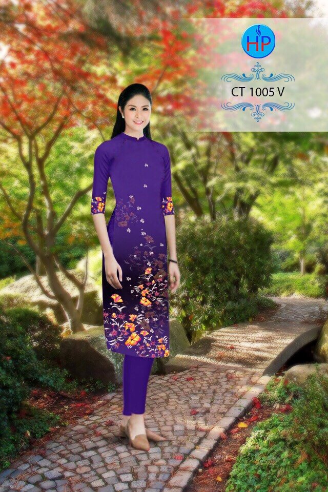 vải áo dài cách tân CT-1005 - Ảnh 5