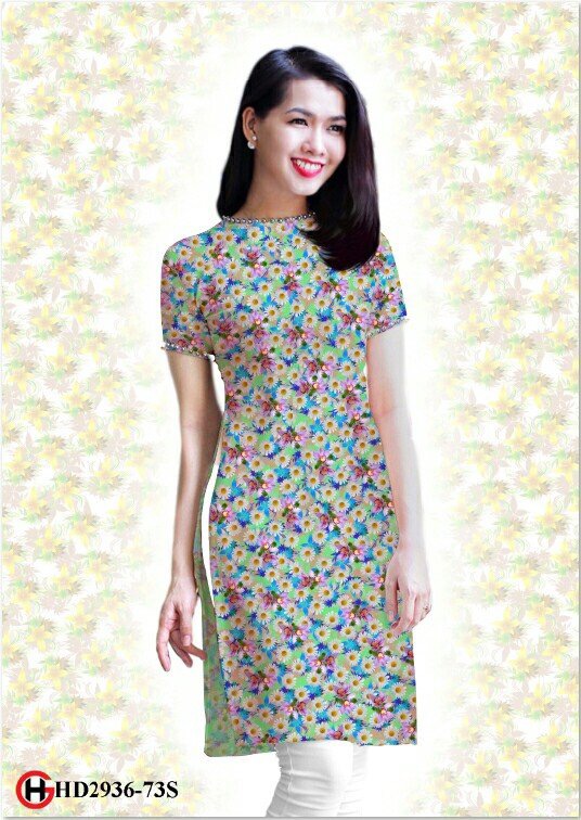 Vải áo dài cách tân HD2936 - Ảnh 4