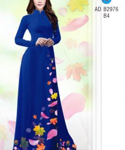 Vải áo dài chiếc lá AD B2976