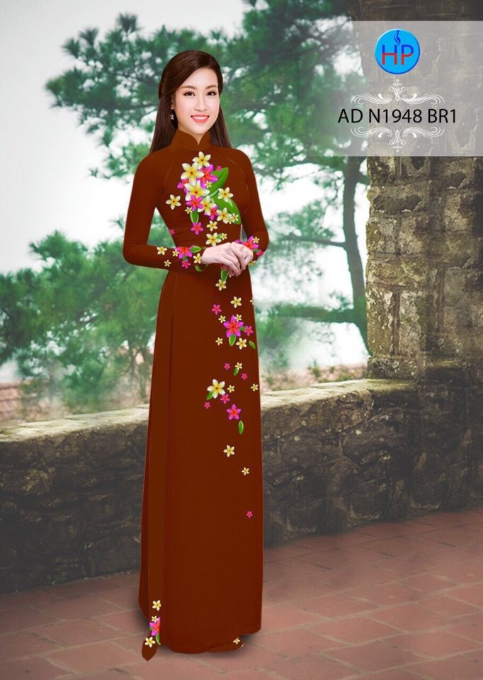 Vải áo dài hoa sứ AD N1948 - Ảnh 7