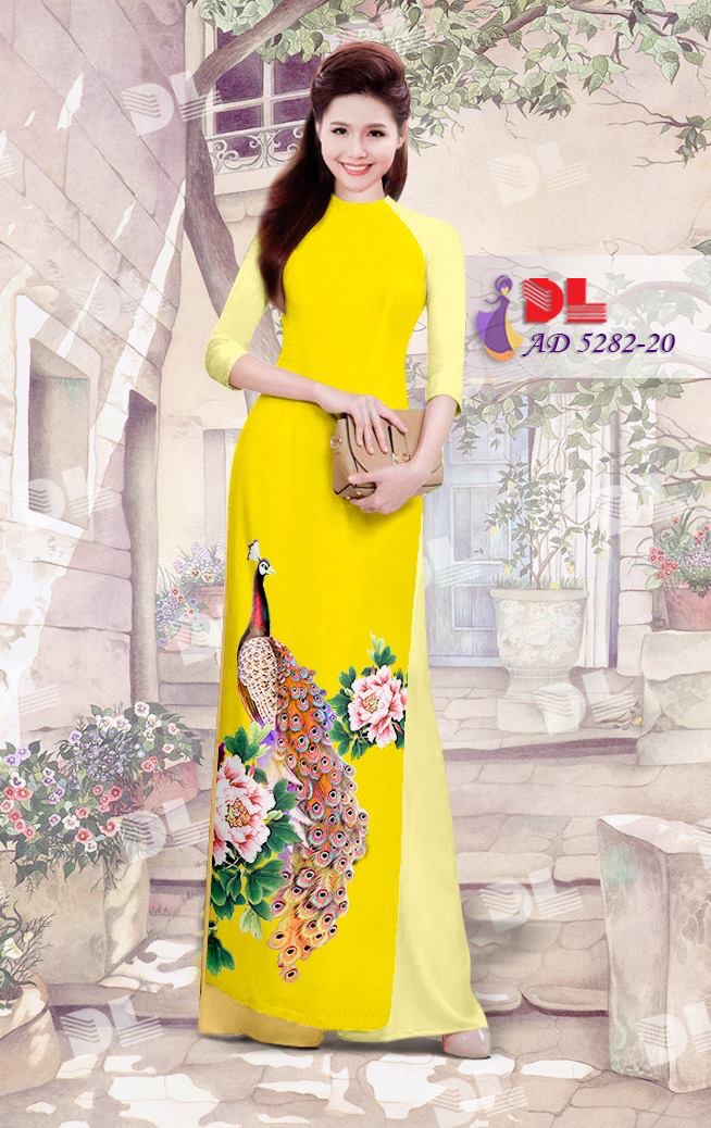 Vải áo dài công-cò DLAD-5282 - Ảnh 12