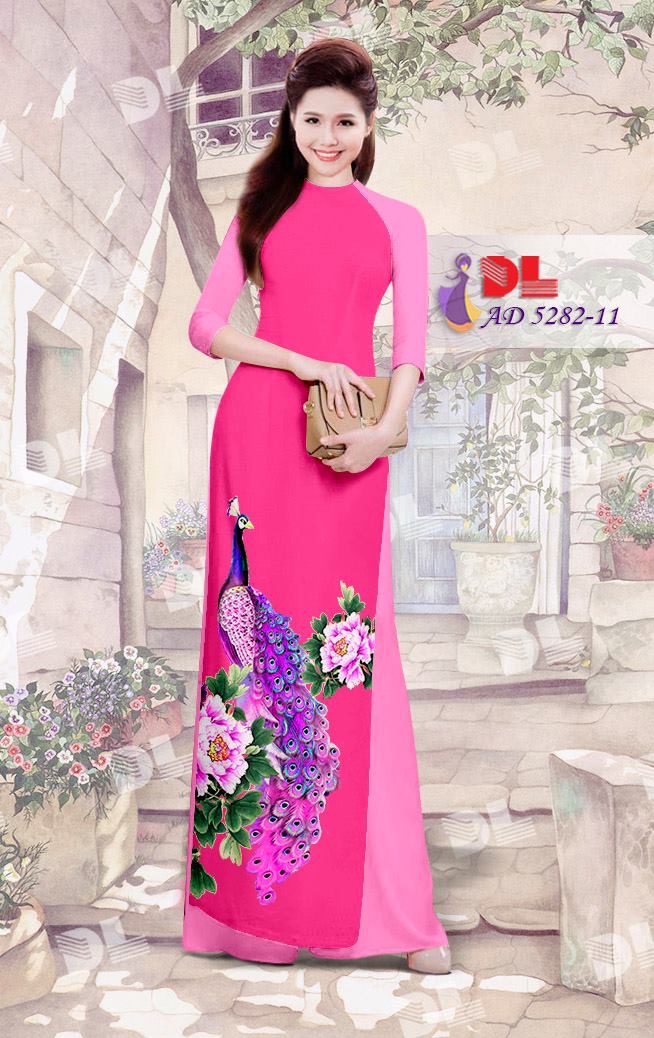 Vải áo dài công-cò DLAD-5282 - Ảnh 4