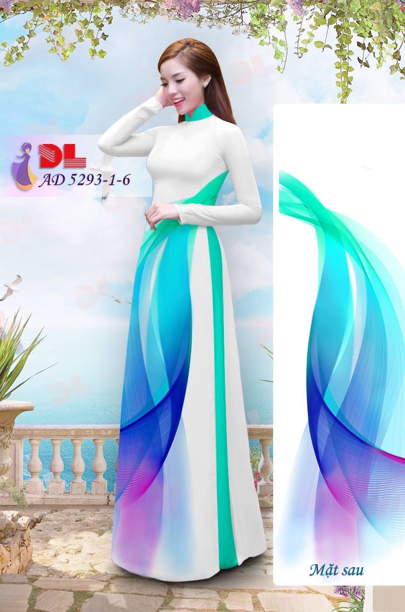 Vải áo dài lập thể DLAD-5293 - Ảnh 8