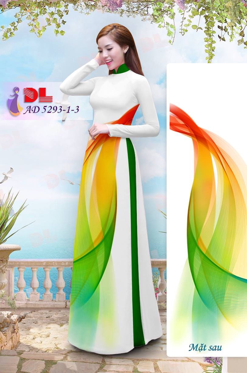 Vải áo dài lập thể DLAD-5293 - Ảnh 11