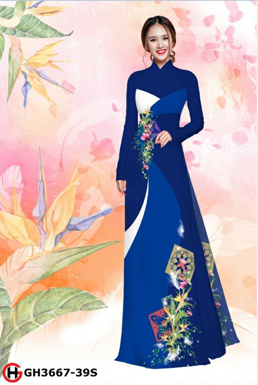 Vải áo dài lập thể GH3667 - Ảnh 6