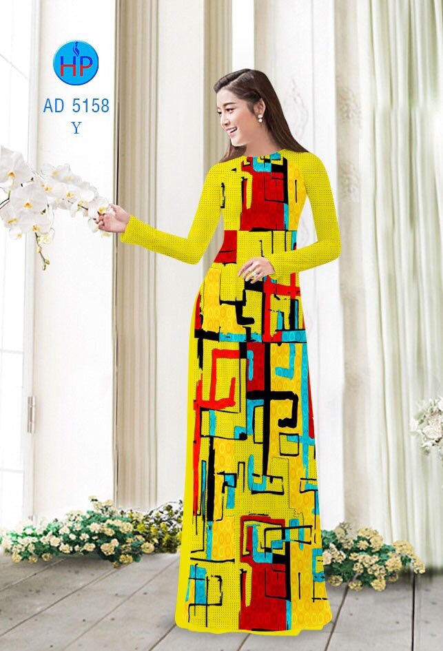 Vải áo dài lập thể AD 5158 - Ảnh 12