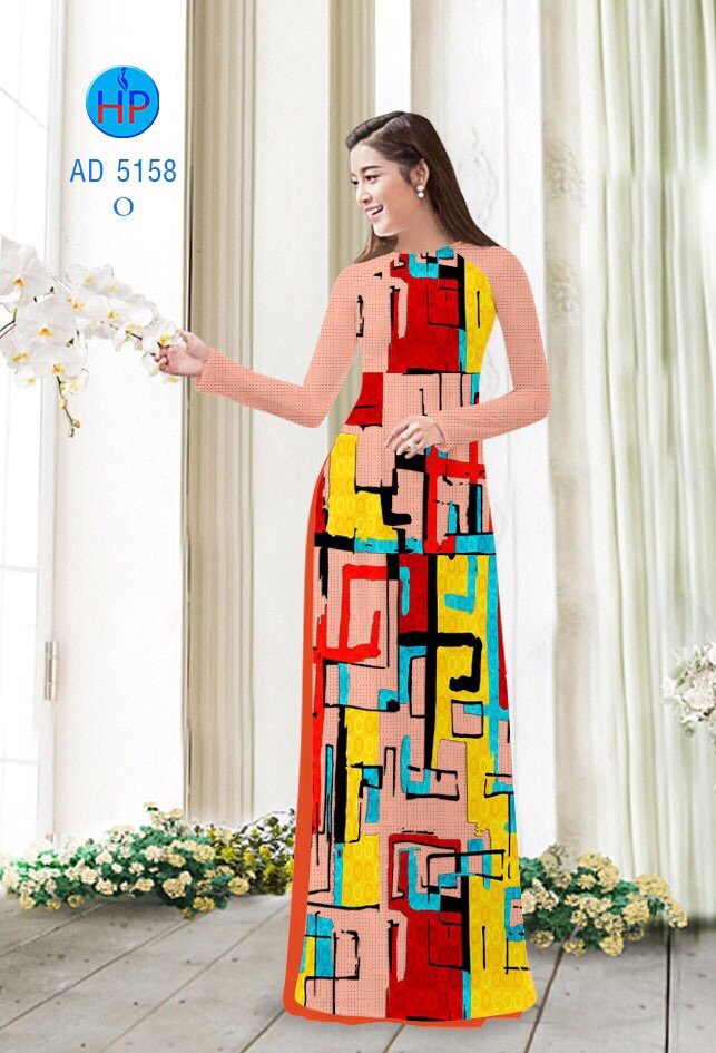 Vải áo dài lập thể AD 5158 - Ảnh 3