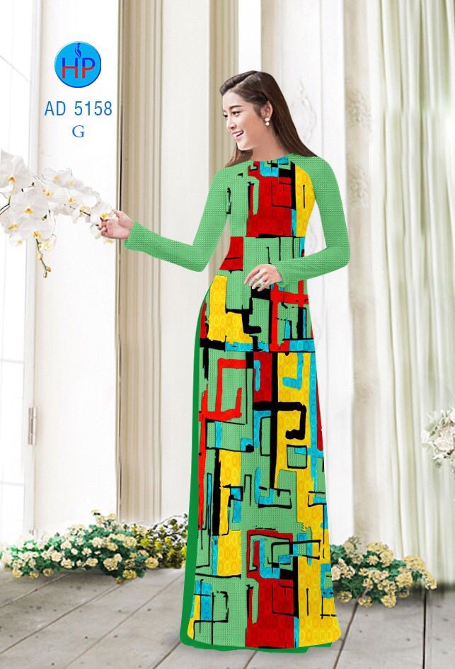 Vải áo dài lập thể AD 5158 - Ảnh 5