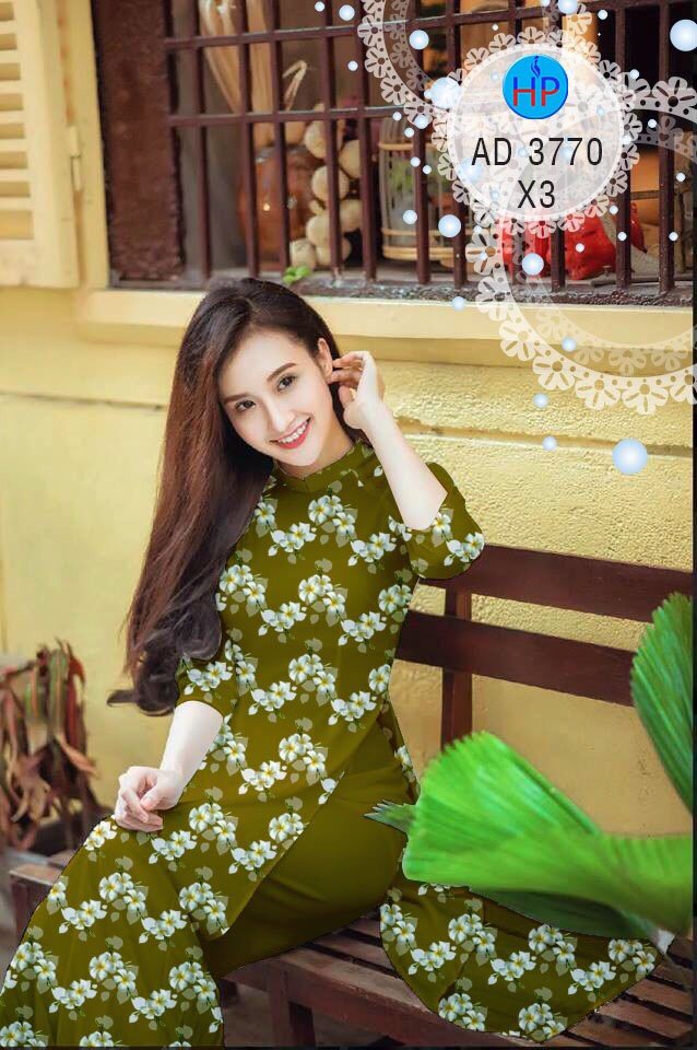 Vải áo dài hoa sứ AD 3770 - Ảnh 20
