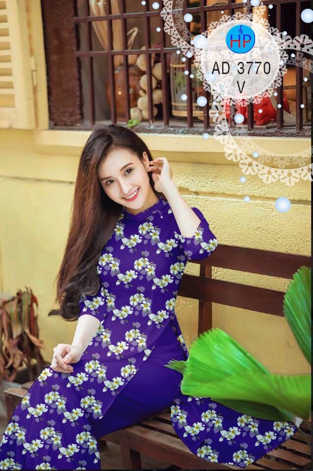 Vải áo dài hoa sứ AD 3770 - Ảnh 15