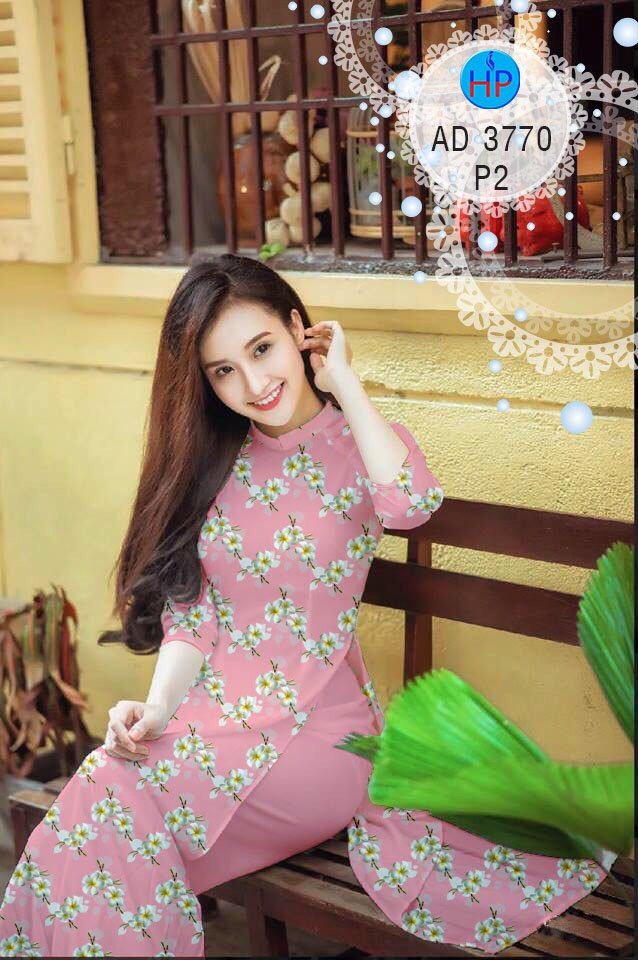 Vải áo dài hoa sứ AD 3770 - Ảnh 11