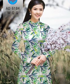 Vải áo dài tre trúc AD 6184