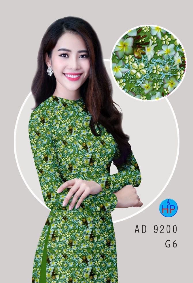 Vải áo dài hoa sứ AD 9200 - Ảnh 18