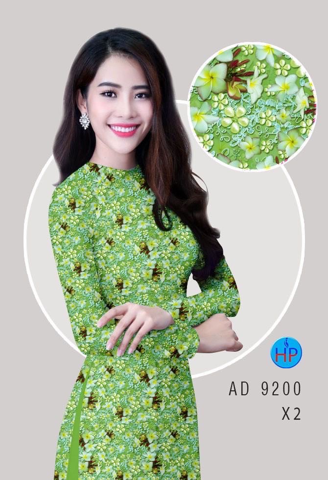 Vải áo dài hoa sứ AD 9200 - Ảnh 14