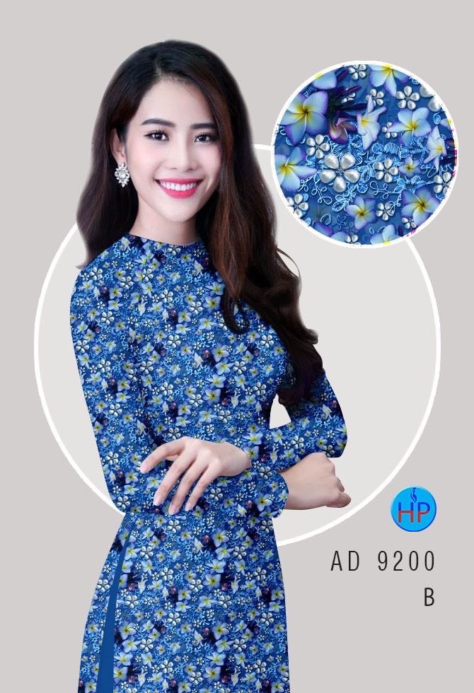 Vải áo dài hoa sứ AD 9200 - Ảnh 15