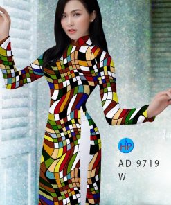 Vải áo dài lập thể AD 9719