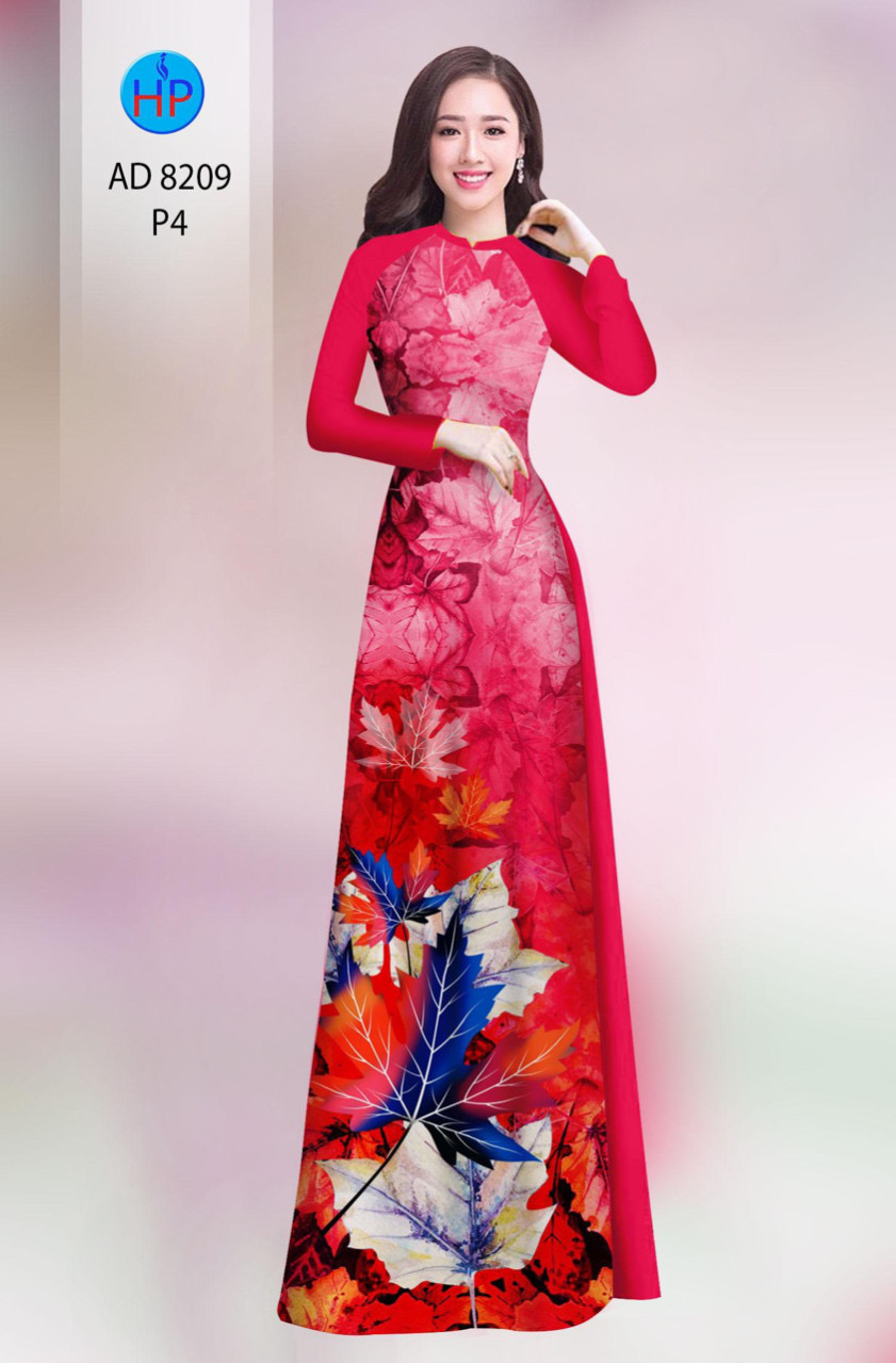Vải áo dài chiếc lá AD 8209 - Ảnh 20