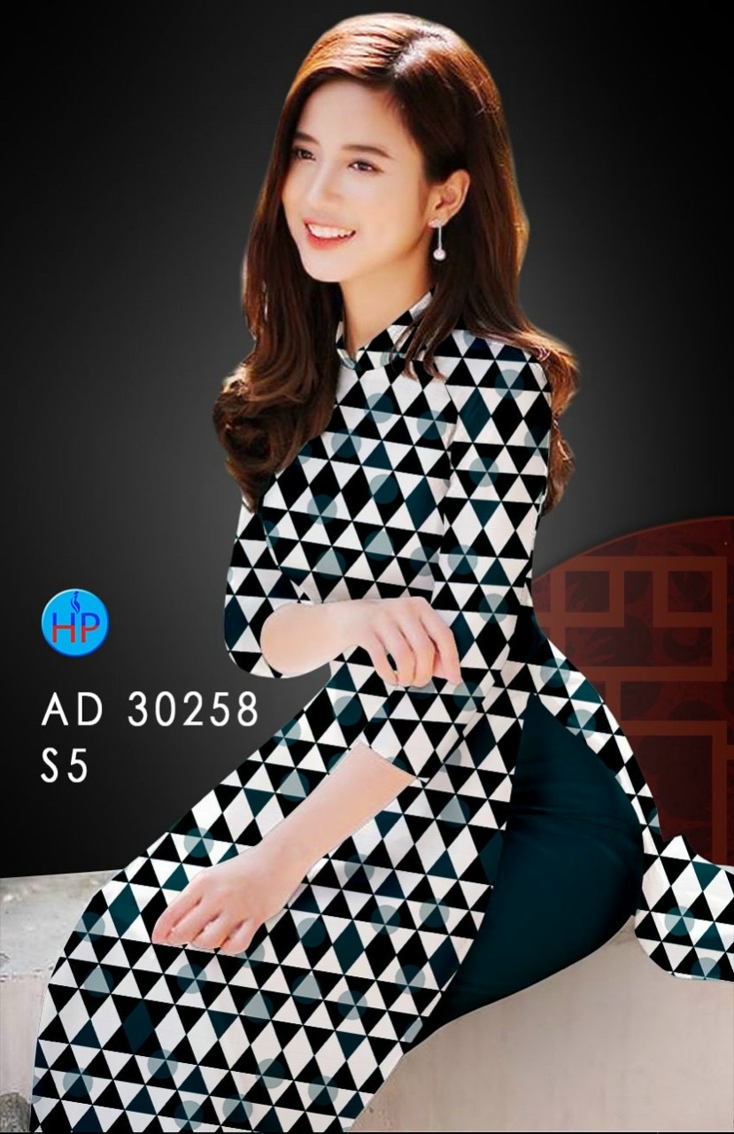 Vải áo dài lập thể AD 30258 - Ảnh 4