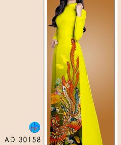 Vải áo dài phượng hoàng AD 30158
