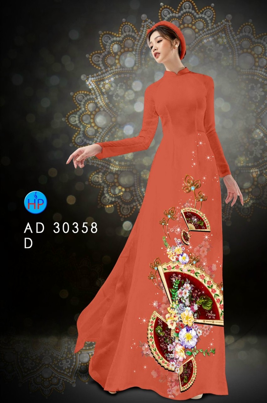 Vải áo dài hoa văn AD 30358 - Ảnh 18