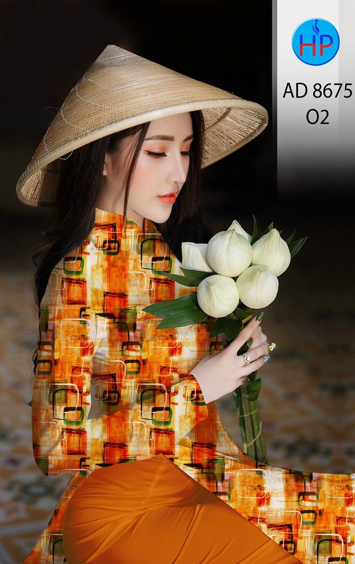 Vải áo dài hoa văn AD 8675 - Ảnh 13