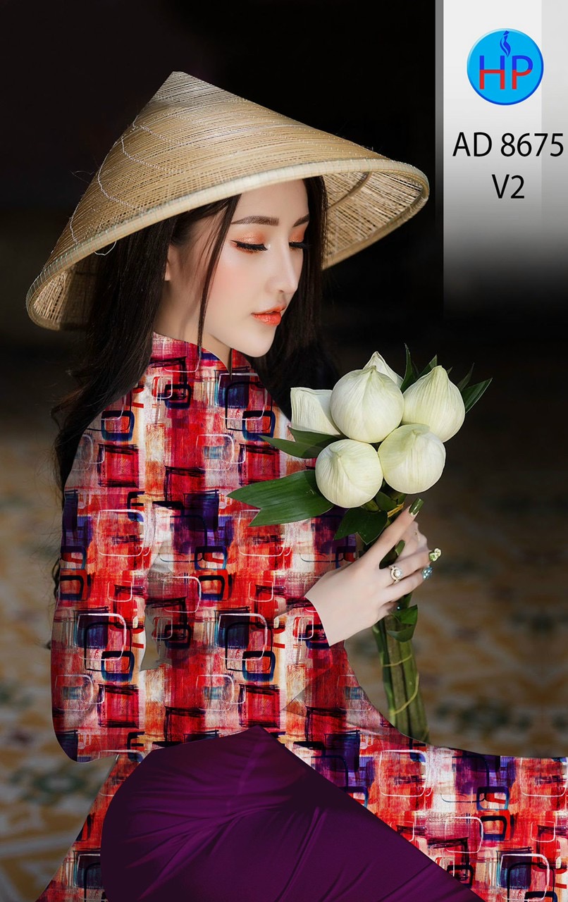 Vải áo dài hoa văn AD 8675 - Ảnh 16