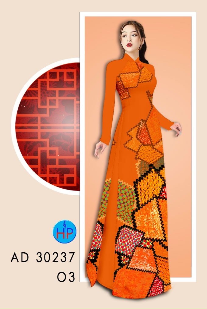 Vải áo dài lập thể AD 30237 - Ảnh 19