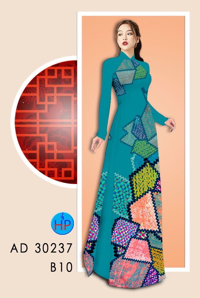 Vải áo dài lập thể AD 30237 - Ảnh 8