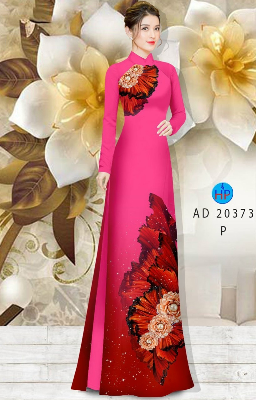 Vải áo dài hoa văn AD 20373 - Ảnh 7