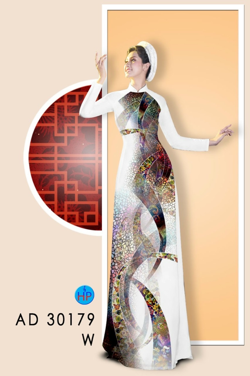 Vải áo dài lập thể AD 30179 - Ảnh 16