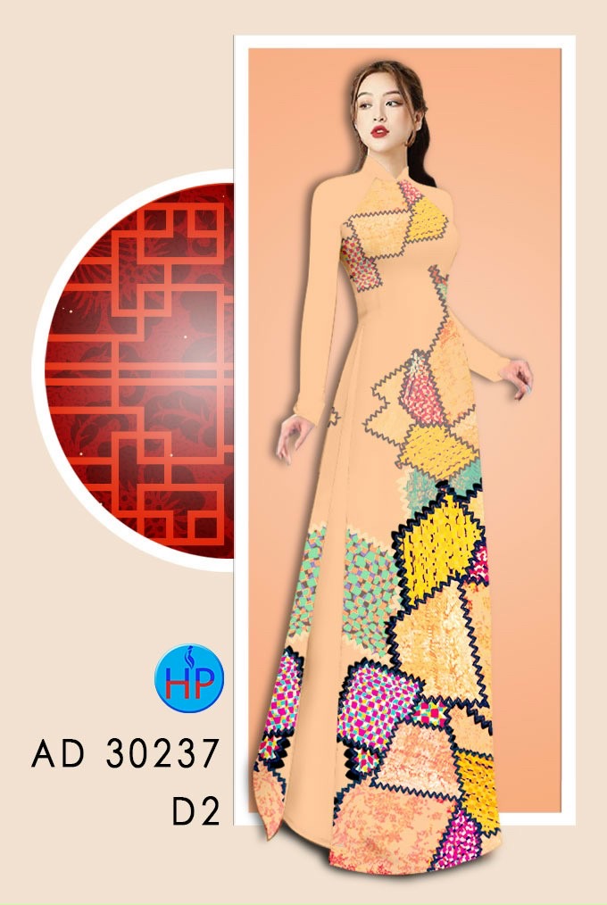 Vải áo dài lập thể AD 30237 - Ảnh 12