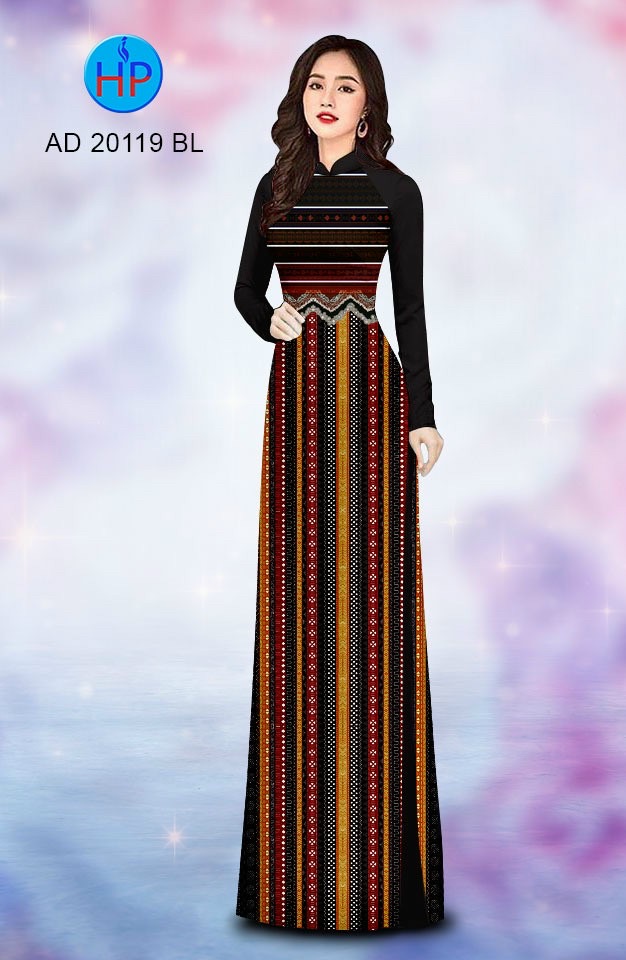 Vải áo dài hoa văn AD 20119 - Ảnh 17