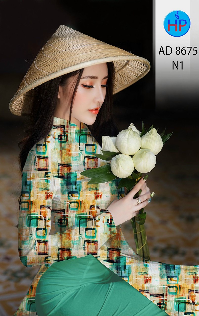 Vải áo dài hoa văn AD 8675 - Ảnh 12
