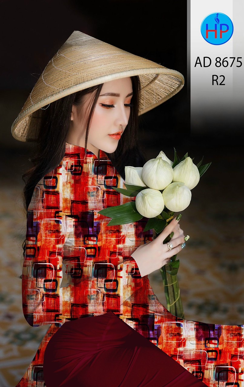 Vải áo dài hoa văn AD 8675 - Ảnh 18
