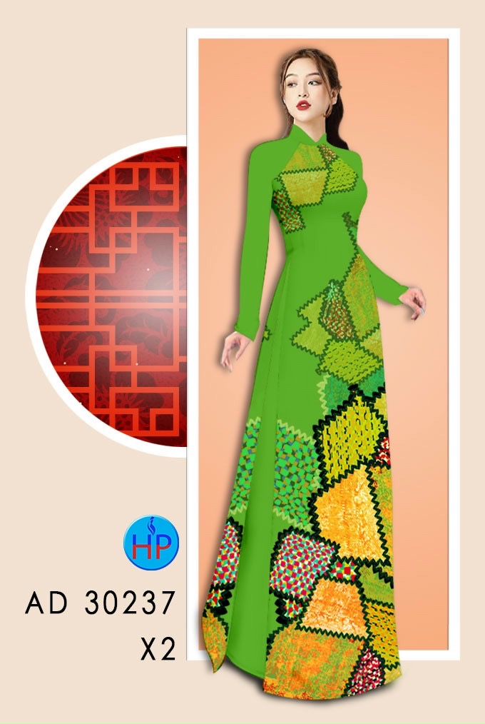 Vải áo dài lập thể AD 30237 - Ảnh 9