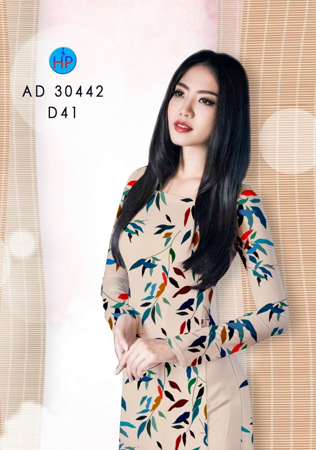 Vải áo dài chiếc lá AD 30442 - Ảnh 20