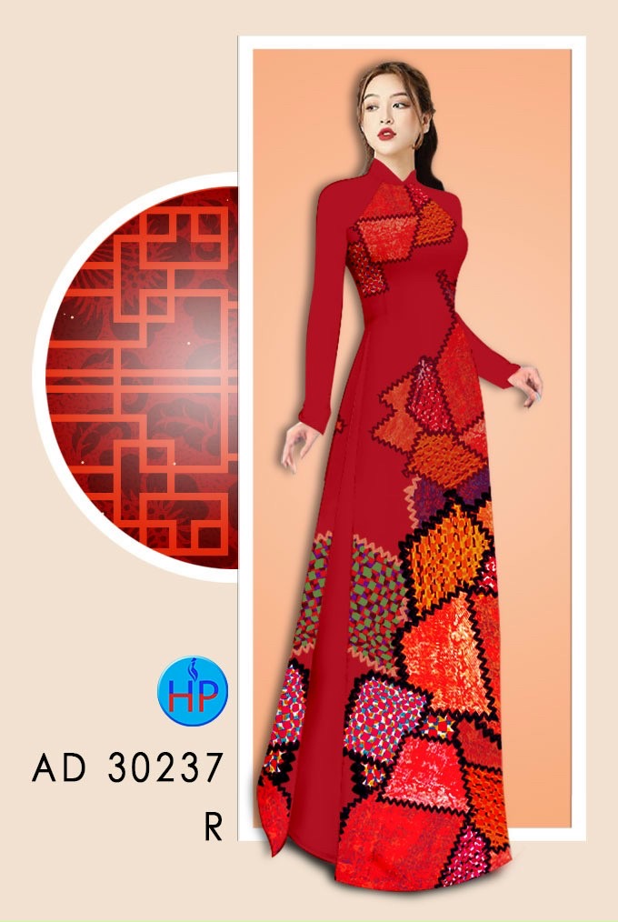 Vải áo dài lập thể AD 30237 - Ảnh 14