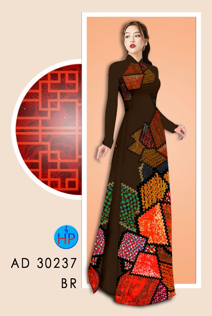 Vải áo dài lập thể AD 30237 - Ảnh 7