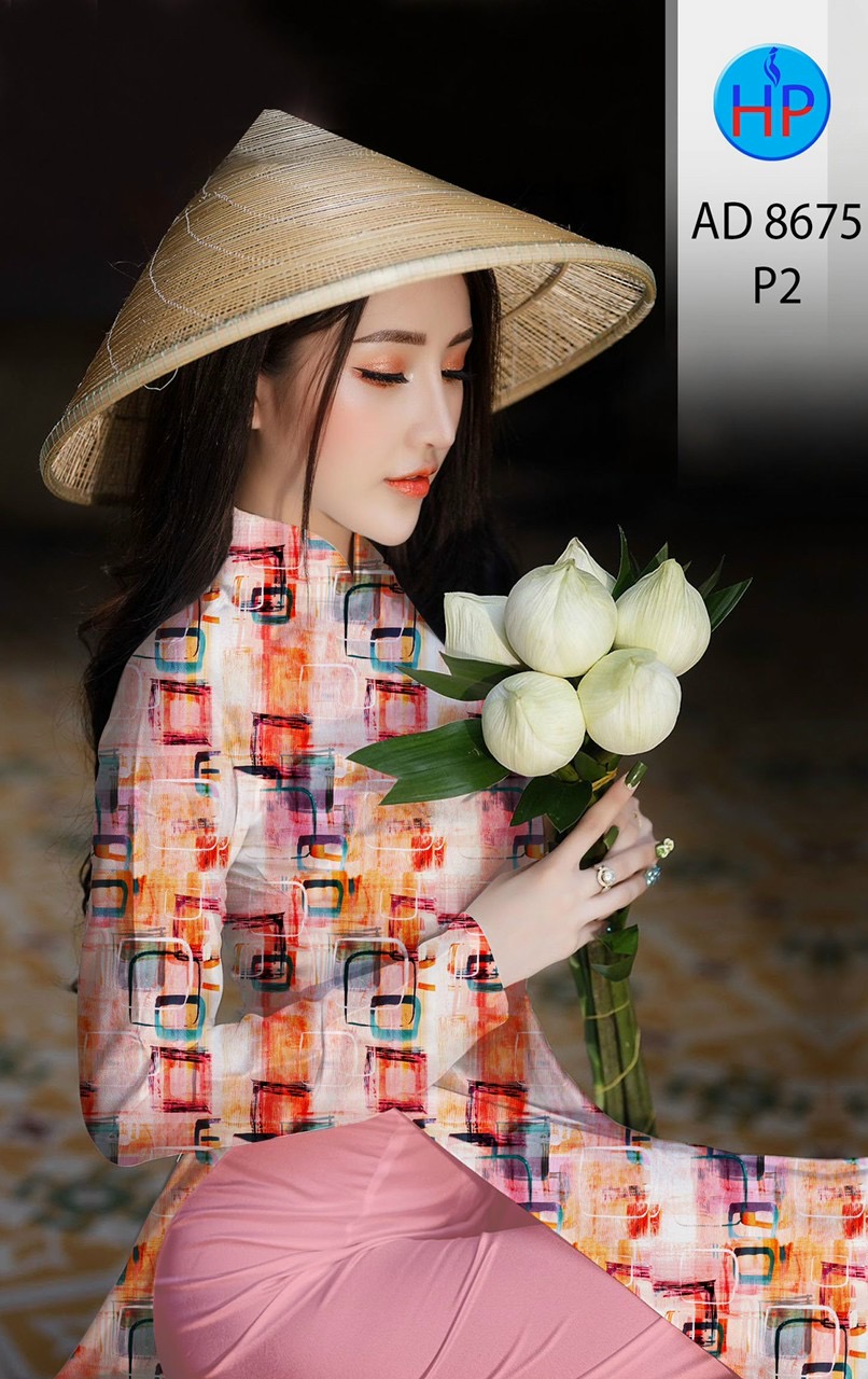 Vải áo dài hoa văn AD 8675 - Ảnh 11