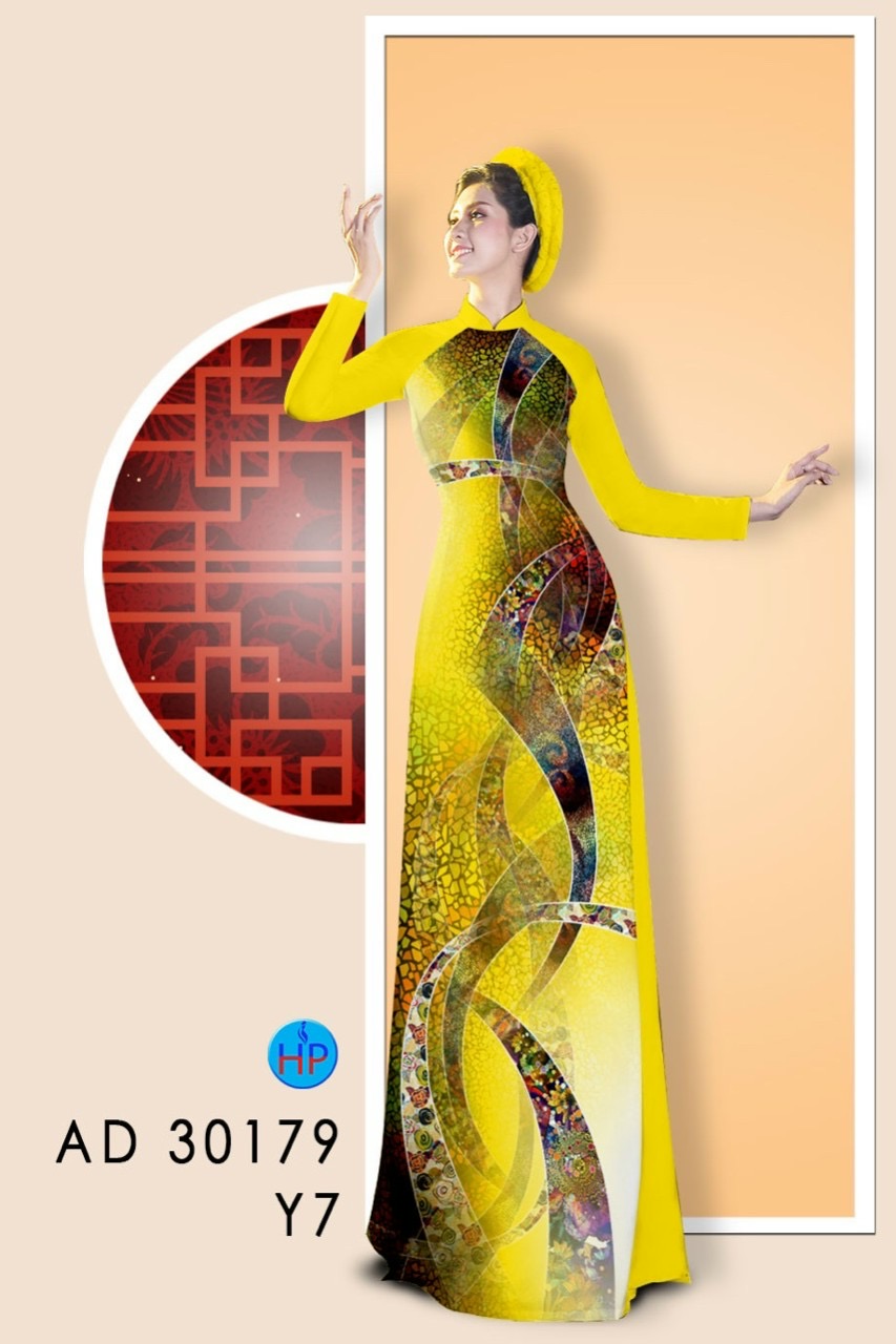 Vải áo dài lập thể AD 30179 - Ảnh 5