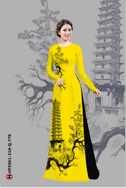 Vải áo dài hoa văn Ht5561 - Ảnh 15