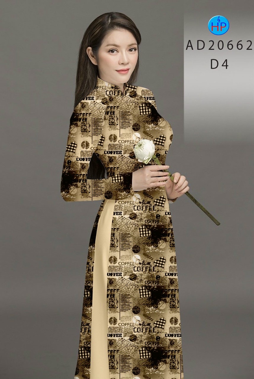 Vải áo dài hoa văn AD 20662 - Ảnh 5