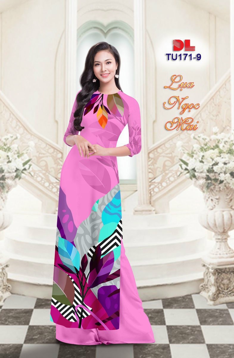 Vải áo dài chiếc lá Dltu-171 - Ảnh 6